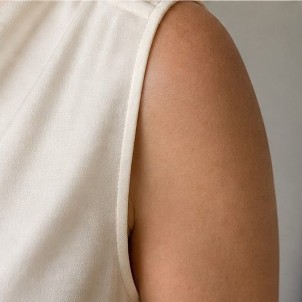 White Button Blouse - Picture 5 of 6